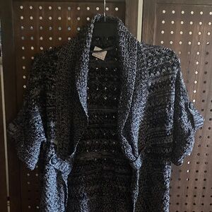 Apt. 9 Chunky Knit Cardigan with Button Details Size M